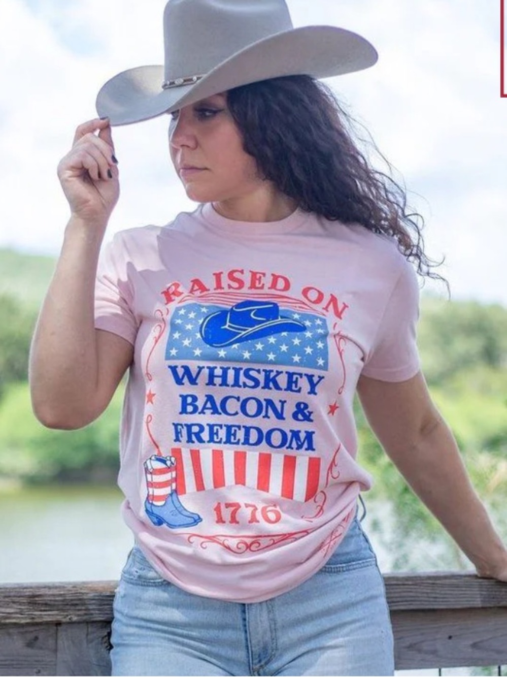 Grunt Style Whiskey‎ Bacon Freedom Graphic T-shirt
